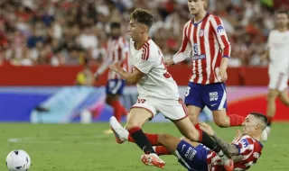 Atlético de Madrid volta aos triunfos com 'bis' de Baena e à custa do Sevilha