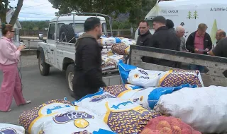 Boticas entrega oito toneladas de ração aos produtores de gado afetados pelos incêndios