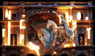 775 años de historia cobran vida sobre la fachada del Ayuntamiento de Castelló