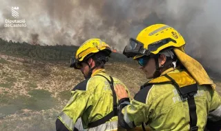 Los bomberos dan por extinguido el incendio de Segorbe tras quemar 630 hectáreas