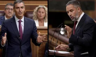 Sánchez a Abascal: “Yo seré un perro, pero no tengo amo”