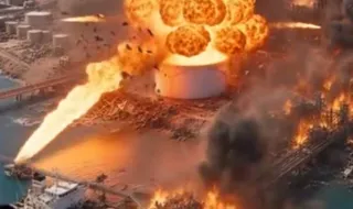Trump divulga vídeo gerado por IA que simula destruição do principal terminal petrolífero do Irão
