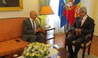 Representante da República recebe embaixador de Israel em Portugal