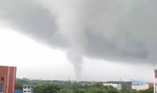 Tornado atinge escola no sul da China