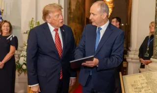 PM irlandês desvaloriza apoio de Donald Trump à reunificação da Irlanda
