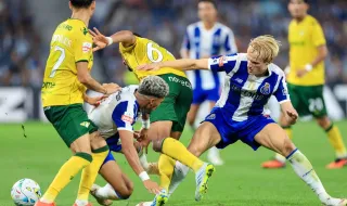 Concussão cerebral afasta Froholdt do jogo do FC Porto frente ao Manchester City