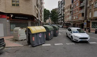 Un joven muere aplastado dentro de un contenedor de basura cuando huía de la Policía en Cartagena