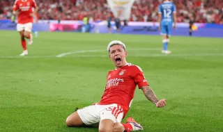 Prestianni: "Esta vitória também é graças ao Samuel Soares"