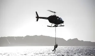 Buscas por banhista desaparecido no mar da praia da Costa Nova em Ílhavo