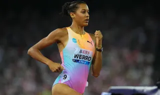 A leoa de Friburgo: Audrey Werro cada vez mais perto de bater o recorde mais antigo do atletismo