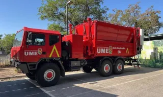 Vodafone entrega a la UME la primera unidad móvil con la tecnología 5G avanzada para actuar ante grandes emergencias