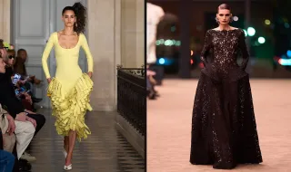 Cintura basca: por que o vestido dos anos 1980 voltou à moda em 2026?