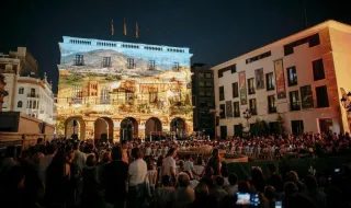 La Plaza Mayor de Castellón se transforma para celebrar la fundación de la ciudad