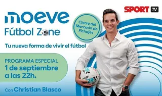 Moeve Fútbol Zone estrena temporada con un especial en directo por el cierre del mercado de fichajes