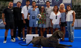 Peu Araújo e Pedro Graça sagram-se campeões do FIP Silver Lisboa Racket Centre