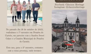 PENALVA DO CASTELO: 2.º Encontro de Clássicos realiza-se no dia 6 de setembro