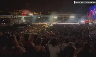 Dose dupla de The Weeknd no Estádio do Restelo: noite foi de casa cheia no sábado