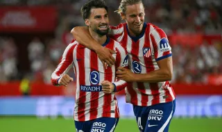 Atlético de Madrid volta aos triunfos com Baena em grande