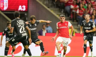 Braga vence na recepção ao 'vizinho' Vitória