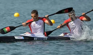 João Ribeiro e Messias Baptista vice-campeões do mundo em K2 500