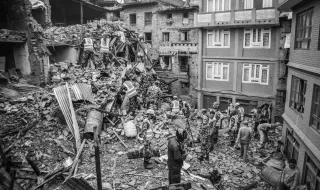 Tragédia no Nepal provocou milhares de desalojados