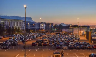 Estacionamento com robôs em Gatwick promete parque de longa duração mais seguro e simples