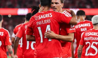 Benfica vence Estoril na Luz na estreia de João Palhinha