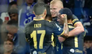 Haaland iguala o melhor marcador da história do Manchester City na Liga dos Campeões