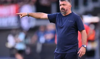 Gattuso e o futebol sem adeptos: «É uma merda, mais vale ir passear o cão»