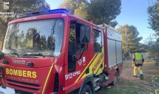 Una botella de butano causa un incendio en una vivienda de Benicàssim
