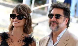 Javier Bardem y Penélope Cruz llegan para competir juntos con 'Búnker' en el festival de Cine de Venecia