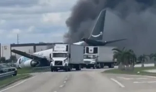 Un accidente de un avión de Amazon deja varios muertos en Miami