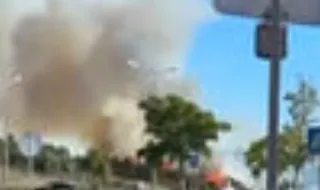 Incêndio em Sintra mobiliza 50 operacionais e um meio aéreo