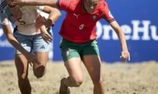 Portugal perde com Espanha e falha final na Liga Europeia feminina de futebol de praia