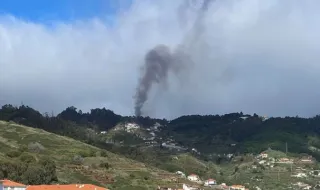 Incêndio na Nogueira mobiliza 14 bombeiros de três corporações