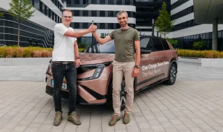 Esta é uma ‘história elétrica’ com 936 km, percorridos com um único carregamento no novo SUV de sete lugares da Škoda