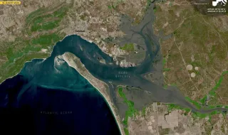 Imagens de Satélite revelam beleza de Setúbal e Sado