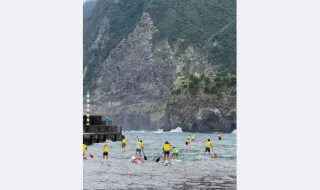 Praia do Seixal recebeu terceira etapa do Circuito Regional de SUP