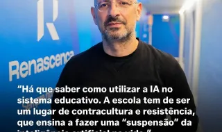 A inteligência artificial entrou nas escolas, nas universidades, no trabalho e n…