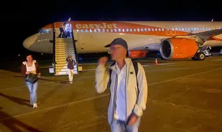Muitos passageiros optaram por ficar no Porto Santo