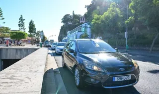 Motoristas TVDE protestaram contra bloqueio de licenças