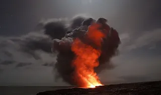 Cinzas expelidas pelo Etna suspendem ligações ao aeroporto