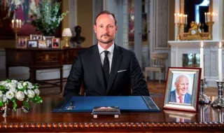 "Vou sentir a sua falta": no primeiro discurso, novo rei da Noruega recorda o pai