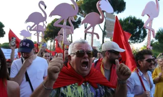 "Revolução dos Flamingos" chega aos 100 dias: milhares continuam a protestar contra resort ligado à família Trump