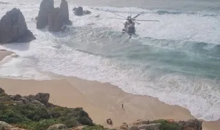 Homem de 26 anos desaparece na Praia da Ursa em Sintra