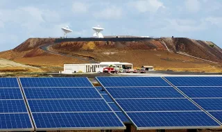 Mega-central solar Sophia encolhe um terço