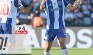 O golo de André Silva que empatou o Casa Pia-FC Porto
