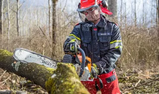 Os sapadores florestais cumprem com apego a dura função