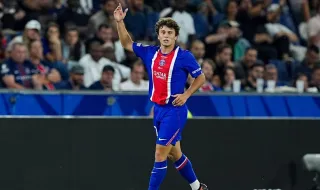 João Neves levou uma carrinha de mercadorias para o treino do PSG. Já se sabe porquê