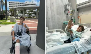 Perdeu parte da perna durante um reality show e agora pede uma indemnização milionária